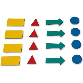 Papírenské zboží - Magnetické symboly 4 listy