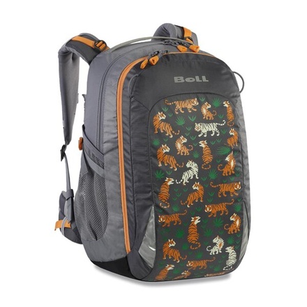 Papírenské zboží - Školní batoh Boll Smart Artwork 24 Tigers granite
