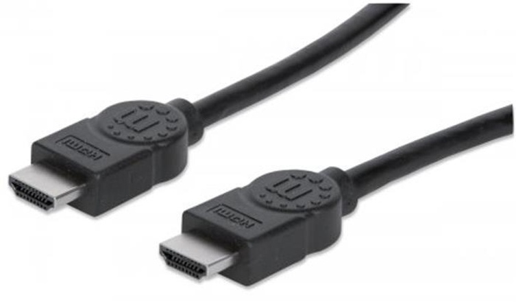 Papírenské zboží - HDMI kabel, černá, 5 m, MANHATTAN