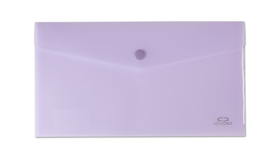 Papírenské zboží - Spisové desky s drukem DL ,pastelová fialová