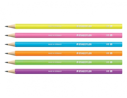Papírenské zboží - Grafitová tužka "Wopex Neon 180", HB, šestihranná, STAEDTLER