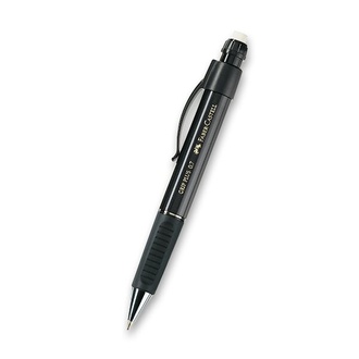 Papírenské zboží - Mechanická tužka Faber-Castell Grip Plus 0,7 mm metalická černá