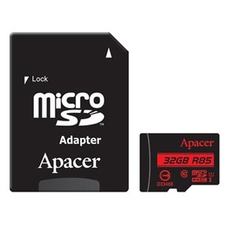 Papírenské zboží - Apacer paměťová karta Secure Digital, 32GB, micro SDHC, AP32GMCSH10U5-R, UHS-I U1 (Class