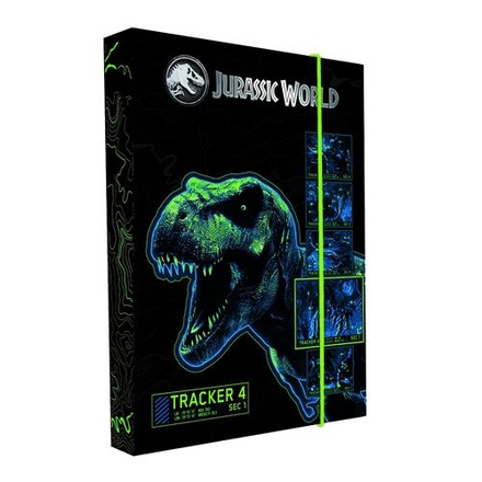 Papírenské zboží - Box na sešity A4 Jumbo Jurassic World