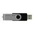 Papírenské zboží - Goodram USB flash disk, USB 3.0 (3.2 Gen 1), 32GB, UTS3, čierny, UTS3-0320K0R11, USB A, s otočnou krytkou