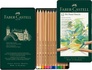 Papírenské zboží - Faber-Castell 112112 Pitt Pastell, plechová krabička 12 ks