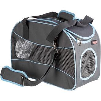 Papírenské zboží - Transportní taška Alison, 20x29x43cm, šedá/modrá (max. 8kg) 