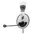 Papírenské zboží - Defender Gryphon 750, slúchadlá s mikrofónom, ovládanie hlasitosti, biela, uzatvorené, 2x 3.5 mm jack