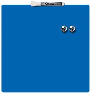 Papírenské zboží - Magnetická tabule "Square Tile", popisovatelná, 360x360mm, modrá, REXEL