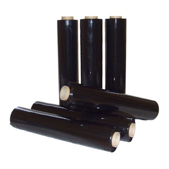 Papírenské zboží - Průtažná fólie na palety černá 50 cm, 23 µm, 2,1 kg [1 ks]