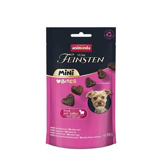 Papírenské zboží - ANIMONDA VF Mini Bites pamlsky - hovězí, šalvěj 50 g