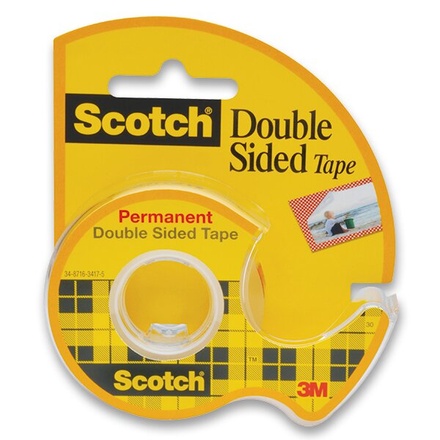 Papírenské zboží - Oboustranná lepicí páska 3M Scotch Double 12 mm x 6,3 m