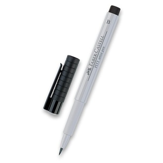 Papírenské zboží - Popisovač Faber-Castell Pitt Artist Pen Brush - černé a šedé odstíny 230