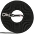 Papírenské zboží - Stopovacie vodítko okrúhle, vypúšťacia karabína, čierna S-L: 5 m/o 6 mm