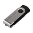 Papírenské zboží - Goodram USB flash disk, USB 3.0 (3.2 Gen 1), 128GB, UTS3, čierny, UTS3-1280K0R11, USB A, s otočnou krytkou