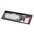 Papírenské zboží - Marvo KB005, klávesnica CZ/SK, klasická, drôtová (USB), čierno-červená