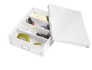 Papírenské zboží - Stredná organizačná krabica Leitz Click & Store, Biela