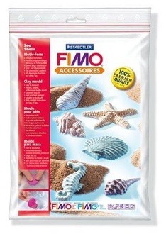 Papírenské zboží - FIMO® 8742 Silikonová forma „Sea shells“