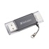 Papírenské zboží - 64GB USB flash disk "Lightning", šedá, USB 2.0, VERBATIM