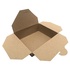 Papírenské zboží - Food box (PAP-FSC Mix/PET) nepremastiteľný kraft `M` 151 x 120 x 65 mm 1300ml [50 ks]