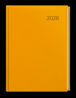 Papírenské zboží - Denní diář - David - Vivella - A5 - okrová