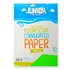 Papírenské zboží - Dekoračný papier A4 Neon zelený vlnkový 165 g, sada 10 ks