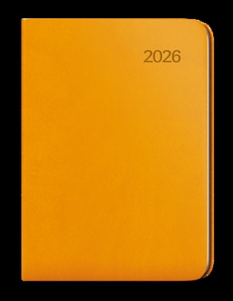 Papírenské zboží - Týdenní diář - Zoro - Vivella - A5 - okrová