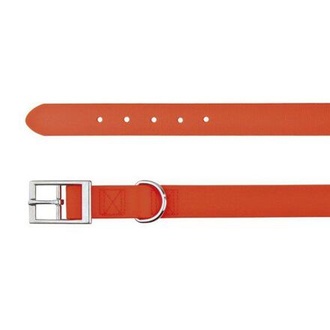 Papírenské zboží - Easy Life obojek PVC XL 59-67 cm/25 mm neon, oranžový - DOPRODEJ 