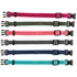 Papírenské zboží - Balenie nylon.rozoznávacích obojkov pre šteňatá S-M 17-25cm/10mm,malin,sivá,mod,khaki,ruž,ty