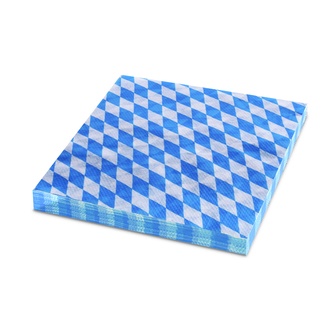 Papírenské zboží - Ubrousky 1-vrstvé, 33 x 33 cm BAVORSKO modré [100 ks]