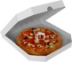 Papírenské zboží - Dištančný stojanček (PP) 3cm do pizza krabíc [100 ks]