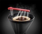 Papírenské zboží - Kávovar "Textures Plus", černý, RUSSELL HOBBS