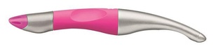 Papírenské zboží - Roller "EasyOriginal Start", metalická/neon růžová, 0,5 mm, pro praváka, modrá, STABILO