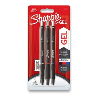 Papírenské zboží - Kuličková tužka Sharpie S-Gel 3 ks