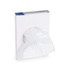 Papírenské zboží - Hygienické vrecká biele (HDPE) 8+6 x 25 cm [30 ks]