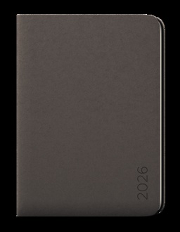 Papírenské zboží - Měsíční diář s notesem - DiNo - B5 - šedá