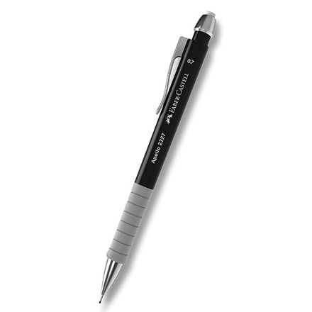 Papírenské zboží - Mechanická tužka Faber-Castell Apollo 0,7 mm, černá