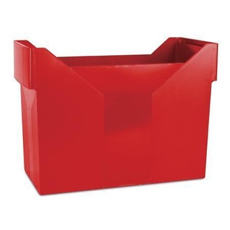 Papírenské zboží - Zásobník na závěsné desky, červený, plast, DONAU