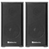 Papírenské zboží - Defender reproduktory SPK 240, 2.0, 2x3W, čierne, regulácia hlasitosti, drevené, 100Hz~18kHz
