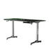Papírenské zboží - ULTRADESK Herný stôl FRAG XXL GREEN, 160 x 75 cm, 75 cm, držiak nápojov a slúchadiel, stojan BEAM, s celoplošnou XXL podložkou pod