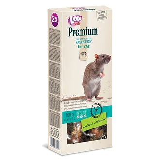 Papírenské zboží - LOLO PREMIUM SMAKERS 2 klasy pro potkany 100 g 