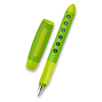 Papírenské zboží - Bombičkové pero Faber- Castell Scribolino pro leváky ,zelené
