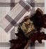 Papírenské zboží - Kapsička na príbory Kocka s bielym obrúskom, hnedá [125 ks]