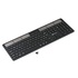 Papírenské zboží - Powerton SolarSlim, Solárna klávesnica integrovaná, US, Multi-Device typ 2.4 GHz Dongle + Dual Bluetooth, bezdrôtová, čierna