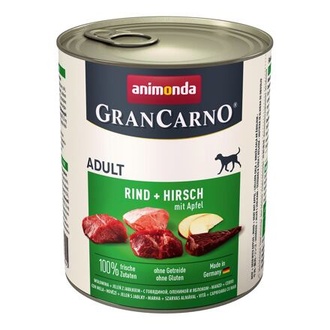 Papírenské zboží - GRANCARNO Adult - jelení maso + jablka 800g 