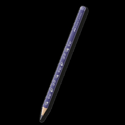 Papírenské zboží - Grafitová tužka Faber-Castell Dinosaurus HB, modrá