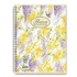Papírenské zboží - Krúžkový blok Pigna Nature Flowers A4, štvorčekový, 60 listov, mix motívov