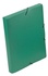 Papírenské zboží - Dosky s gumičkou "Coolbox", zelené, PP, 30 mm, A4, VIQUEL