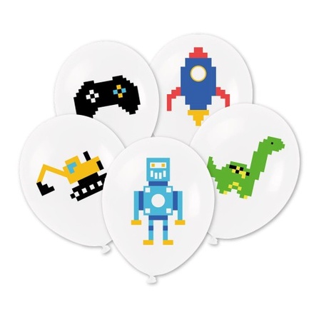 Papírenské zboží - Balónky – stavebnice (5 ks)