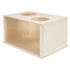 Papírenské zboží - Box na norovanie pre králiky, 58 x 30 x 38 cm, drevo/akryl